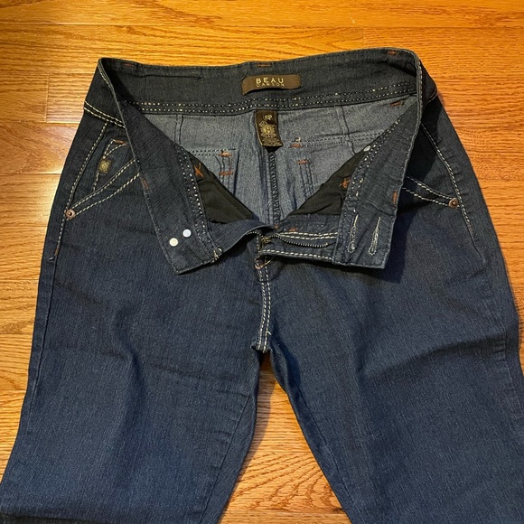 Beau Dawson Jeans, Size 6 Petite, Blue - Picture 7 of 10